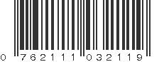 UPC 762111032119