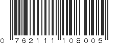 UPC 762111108005