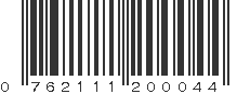 UPC 762111200044