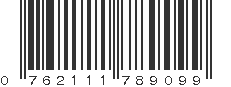 UPC 762111789099