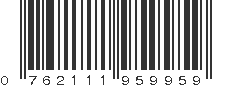 UPC 762111959959