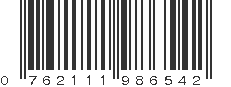 UPC 762111986542