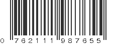 UPC 762111987655