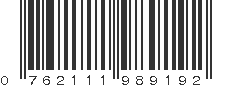 UPC 762111989192