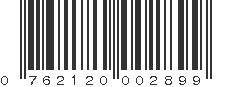 UPC 762120002899