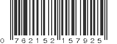 UPC 762152157925