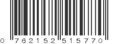 UPC 762152515770