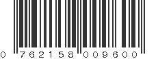 UPC 762158009600