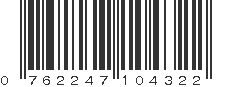 UPC 762247104322