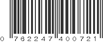 UPC 762247400721