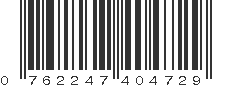 UPC 762247404729