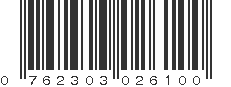 UPC 762303026100