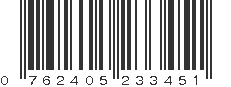 UPC 762405233451