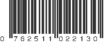 UPC 762511022130