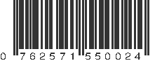 UPC 762571550024