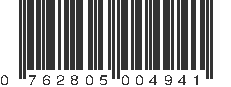 UPC 762805004941