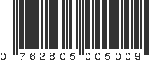 UPC 762805005009