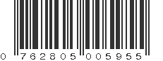 UPC 762805005955