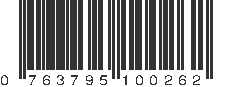 UPC 763795100262