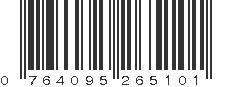 UPC 764095265101