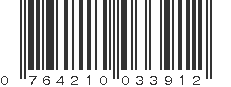 UPC 764210033912