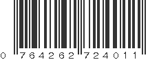 UPC 764262724011