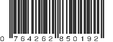 UPC 764262850192