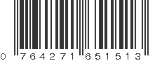 UPC 764271651513