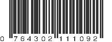 UPC 764302111092