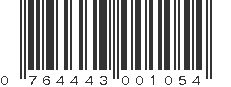 UPC 764443001054