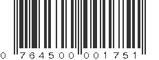 UPC 764500001751