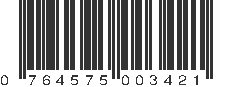 UPC 764575003421