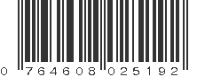 UPC 764608025192