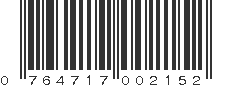 UPC 764717002152