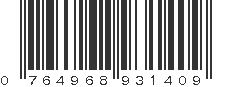 UPC 764968931409