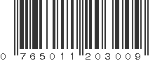 UPC 765011203009