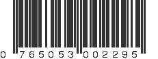 UPC 765053002295