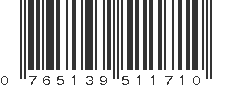 UPC 765139511710