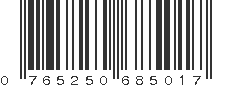 UPC 765250685017