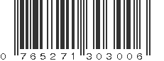 UPC 765271303006