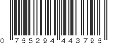 UPC 765294443796