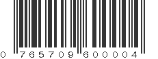 UPC 765709600004