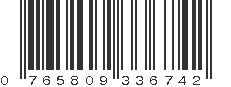 UPC 765809336742