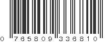 UPC 765809336810