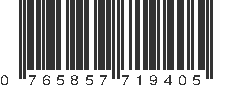 UPC 765857719405