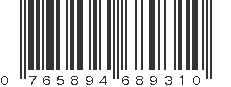 UPC 765894689310