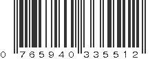 UPC 765940335512