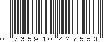 UPC 765940427583