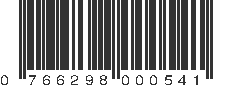 UPC 766298000541