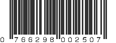 UPC 766298002507